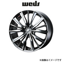 ウェッズ レオニス VX アルミホイール 4本 ウィッシュ 10系 18インチ ブラックメタルコートミラーカット 0033272 WEDS LEONIS VX_画像1