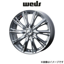 ウェッズ レオニス WX アルミホイール 4本 フィットシャトル GG7/GG8/GP2 16インチ ハイパーシルバーミラーカット 0033875 WEDS LEONIS WX_画像1