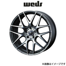 ウェッズ レオニス ナヴィア06 アルミホイール 4本 アイシス 10系 18インチ マットガンメタマシニングカット 0037624 WEDS LEONIS NAVIA 06_画像1