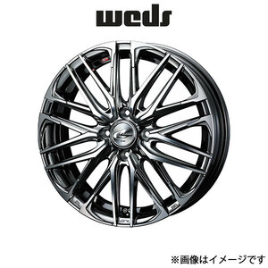 ウェッズ レオニス SK アルミホイール 4本 スクラムワゴン DG64W 15インチ ブラックメタルコートミラーカット 0038300 WEDS LEONIS SK