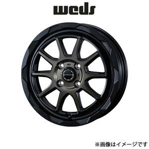 ウェッズ ウェッズアドベンチャー マッド ヴァンス 06 アルミホイール 4本 eKワゴン B3#W 14インチ ブラックブロンズクリア 0039806 WEDS