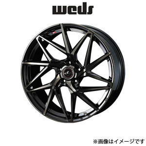 ウェッズ レオニス IT アルミホイール 1本 インプレッサWRX STI GRB/GRF/GVB/GVF 18インチ パールブラック 0040614 WEDS LEONIS