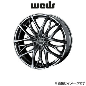 ウェッズ クレンツェ ウィーバル 100EVO アルミホイール 4本 GR86 ZN6 18インチ スーパーブラック 0040727 WEDS Kranze Weaval 100EVO