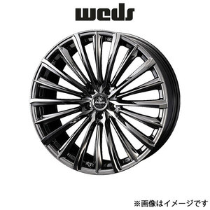 ウェッズ クレンツェ ヴィルハーム 225EVO アルミホイール 1本 アコードツアラー CW1/CW2 19インチ ブラック 0040645 WEDS Kranze