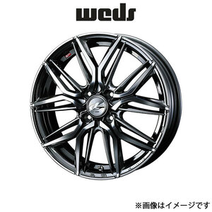 ウェッズ レオニス LM アルミホイール 4本 パレット MK21S 14インチ ブラックメタルコート/ミラーカット 0040769 WEDS LEONIS LM