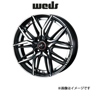 ウェッズ レオニス LM アルミホイール 4本 シャトル GK8/GK9/GP7/GP8 15インチ パールブラック/ミラーカット 0040777 WEDS LEONIS LM