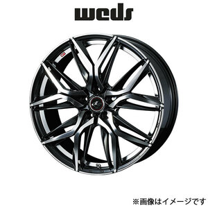 ウェッズ レオニス LM アルミホイール 4本 ZR-V RZ3/RZ4/RZ5/RZ6 18インチ パールブラック/ミラーカット 0040822 WEDS LEONIS LM