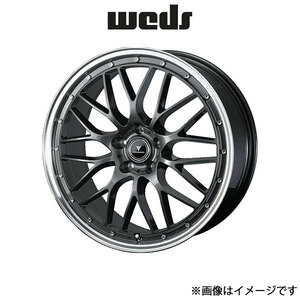 ウェッズ ノヴァリス アセット M1 アルミホイール 4本 ティアナ L33 18インチ ガンメタ/リムポリッシュ 0041073 WEDS NOVARIS ASSETE M1