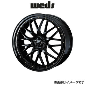 ウェッズ ノヴァリス アセット M1 アルミホイール 1本 WRX S4 VBH 18インチ ブラック/ゴールドピアス 0041063 WEDS NOVARIS ASSETE M1