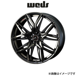 ウェッズ レオニス LM アルミホイール 4本 RVR GA3W/GA4W 17インチ パールブラックミラーカット/チタントップ 0040814 WEDS LEONIS LM