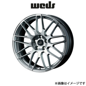 ウェッズ デルモア LC.S アルミホイール 1本 クラウン 230/H30系 19インチ ハイパーシルバー 0041095 WEDS DELMORE LC.S