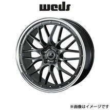 ウェッズ ノヴァリス アセット M1 アルミホイール 1本 マークX 120系 18インチ ガンメタ/リムポリッシュ 0041073 WEDS NOVARIS ASSETE M1_画像1