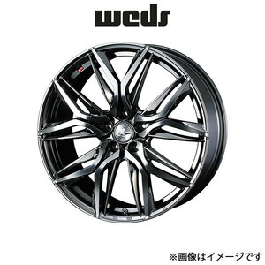 ウェッズ レオニス LM アルミホイール 4本 ステップワゴン RG1/RG3 18インチ ブラックメタルコート/ミラーカット 0040827 WEDS LEONIS LM