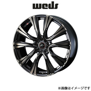 ウェッズ レオニス VR アルミホイール 1本 CR-Z ZF1/ZF2 18インチ パールブラックミラーカット/チタントップ 0041264 WEDS LEONIS VR