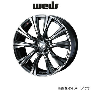 ウェッズ レオニス VR アルミホイール 1本 WRX S4 VAG 19インチ ブラックメタルコート/ミラーカット 0041284 WEDS LEONIS VR