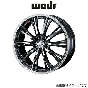 ウェッズ レオニス RT アルミホイール 4本 ステップワゴン RG1/RG3 17インチ ブラックメタルコート/ミラーカット 0041177 WEDS LEONIS RT