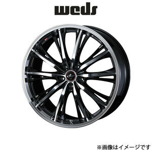 ウェッズ レオニス RT アルミホイール 1本 WRX S4 VBH 18インチ パールブラック/ミラーカット 0041192 WEDS LEONIS RT