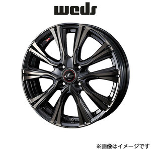 ウェッズ レオニス VR アルミホイール 4本 サクラ B6AW 15インチ パールブラックミラーカット/チタントップ 0041209 WEDS LEONIS VR