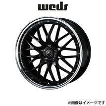 ウェッズ ノヴァリス アセット M1 アルミホイール 4本 ヴェゼル RU1/RU2/RU3/RU4 18インチ ブラック 0041084 WEDS NOVARIS ASSETE M1_画像1