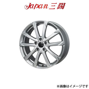 ジャパン三陽 ザック JP-325 アルミホイール 1本 ステップワゴン RG系(15×6.0J 5-114.3 INSET53 ブライトシルバー)Japan三陽 ZACK JP-325