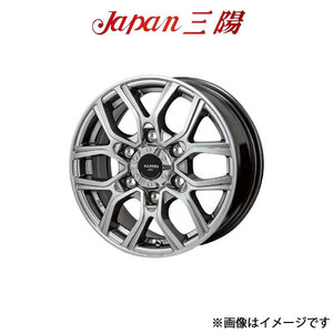 ジャパン三陽 カゼラ H301 アルミホイール 1本 ランドクルーザー プラド 150系(19×8.0J 6-139.7 INSET20 ブラック)Japan三陽 KAZERA H301