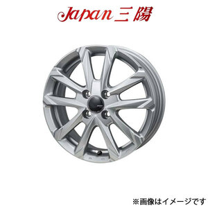 ジャパン三陽 ザック JP-325 アルミホイール 1本 タント/タントカスタム L375S/L385S(15×4.5J 4-100 INSET45 シルバー)Japan三陽 ZACK