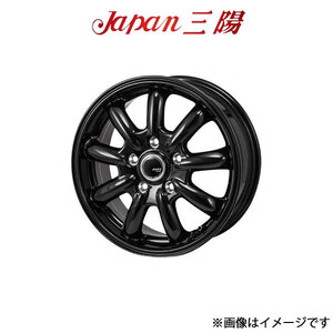 ジャパン三陽 ザック JP-209 アルミホイール 4本 ディオン CR系(15×6.0J 5-114.3 INSET43 グロスブラック)Japan三陽 ZACK JP-209