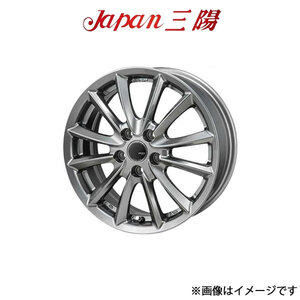 ジャパン三陽 ザック JP-016 アルミホイール 4本 ランディ C25/C26/C27系(15×6.0J 5-114.3 INSET45 チタンブラック)Japan三陽 ZACK JP-016