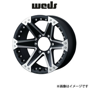 ウェッズ ウェッズアドベンチャー マッド ヴァンス 01 アルミホイール 1本 パジェロ V80/90系 17インチ マットブラック 0033830 WEDS