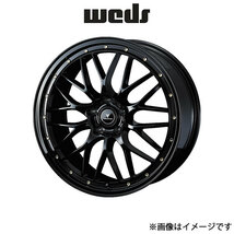 ウェッズ ノヴァリス アセット M1 アルミホイール 1本 インプレッサWRX STI GRB/GRF/GVB/GVF 18インチ ブラック/ゴールド 0041065 WEDS_画像1