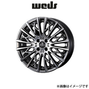 ウェッズ クレンツェ シュリット 855EVO アルミホイール 1本 フィット GK3/GK4/GK5/GK6/GP5/GP6 17インチ ブラック 0041297 WEDS Kranze