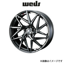 ウェッズ レオニス IT アルミホイール 1本 インプレッサWRX STI GRB/GRF/GVB/GVF 18インチ ブラックメタルコート 0040615 WEDS LEONIS_画像1