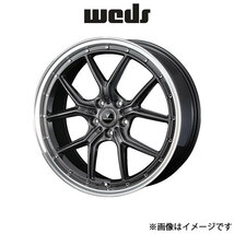 ウェッズ ノヴァリス アセット S1 アルミホイール 1本 インプレッサWRX STI GRF/GVF 18インチ ガンメタ 0041344 WEDS NOVARIS ASSETE S1_画像1