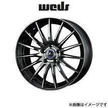 ウェッズ レオニス ナヴィア05 アルミホイール 1本 デリカD:5 CV2W/CV4W 18インチ ブラックミラーカット 0036281 WEDS LEONIS NAVIA 05_画像1