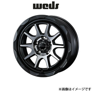 ウェッズ ウェッズアドベンチャー マッド ヴァンス 06 アルミホイール 1本 デリカD:5 CV1W/CV5W 16インチ マットブラック 0039821 WEDS