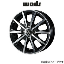 ウェッズ ライツレー MG アルミホイール 4本 サンバートラック S500系 12インチ ブラックメタリックポリッシュ 0039901 WEDS RIZLEY MG_画像1