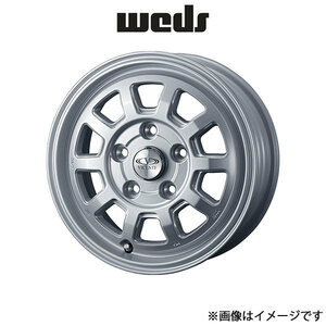 ウェッズ ヴィセンテ06 TL アルミホイール 4本 タウンエース S402/S412 13インチ シルバー 0040112 WEDS VICENTE-06 TL