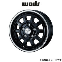 ウェッズ ヴィセンテ06 TL アルミホイール 4本 ライトエース S402/S412 13インチ ブラックポリッシュライン 0040113 WEDS VICENTE-06 TL_画像1