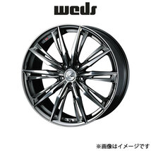 ウェッズ レオニス GX アルミホイール 1本 ステージア M35 19インチ ブラックメタルコート/ミラーカット 0039392 WEDS LEONIS GX_画像1