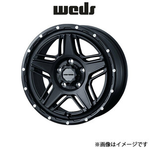 ウェッズ ウェッズアドベンチャー マッド ヴァンス 07 アルミホイール 1本 デリカD:5 CV1W/CV5W 16インチ フルマットブラック 0040535 WEDS