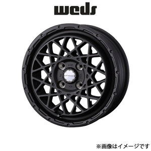 ウェッズ ウェッズアドベンチャー マッド ヴァンス 09 アルミホイール 4本 ハスラー MR31S/MR41S 15インチ マットブラック 0041151 WEDS