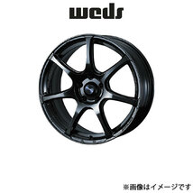 ウェッズ ウェッズスポーツ SA-75R アルミホイール 1本 プリウス 50系 17インチ ハイパーブラッククリアII 0074027 WEDS WedsSport SA-75R_画像1