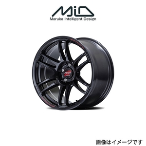 MID RMPレーシング R26 アルミホイール 1本 WRX STI VAB(18×8J 5-114.3 INSET45 クリスタルブラック)RMP RACING R26