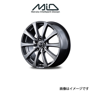 MID ユーロスピード NEW G10 アルミホイール 1本 SX4 セダン YC系(15×6J 5-114.3 INSET45 メタリックグレー)EUROSPEED