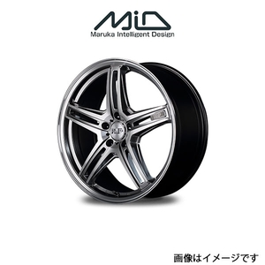 MID RMP 520F アルミホイール 1本 エスクード YEA1S/YEA21S(17×7J 5-114.3 INSET48 ハイパーメタルコート/ポリッシュ)