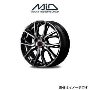 MID ヴァーテックワン グレイブ アルミホイール 1本 アトレーワゴン S200系(14×4.5J 4-100 INSET45 ブラック)VERTEC ONE GLAIVE