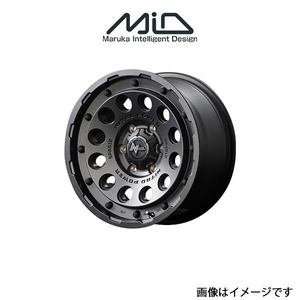 MID ナイトロパワー H12ショットガン アルミホイール 1本 コペン LA400K(14×4.5J 4-100 INSET45 バレルブラック)NITRO POWER H12 SHOTGUN