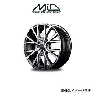 MID ヴァーテックワン アルバトロス アルミホイール 1本 ソリオ/ソリオバンディット MA34S(15×4.5J 4-100 INSET45 シルバー)VERTEC ONE