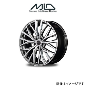 MID ヴァーテックワン アルバトロス アルミホイール 1本 アルファード/ヴェルファイア 30系(18×8J 5-114.3 INSET42 シルバー)VERTEC ONE