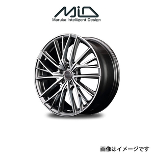 MID ヴァーテックワン ヴァルチャー アルミホイール 1本 レガシーB4 BM系(18×7J 5-100 INSET48 シルバーポリッシュ)VERTEC ONE VULTURE